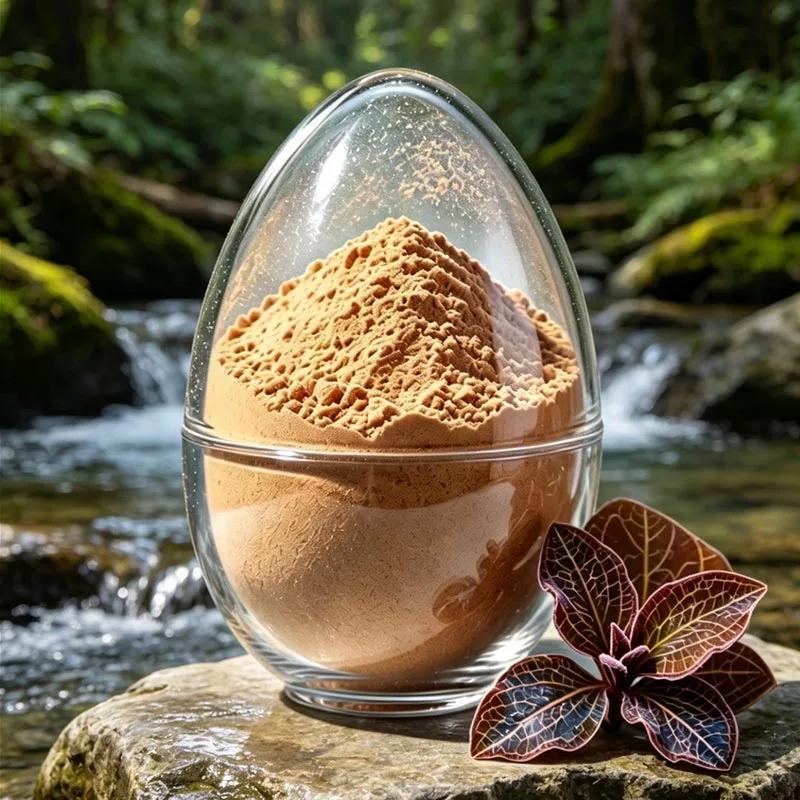 قدرتی No Additive Anoectochilus Total Flavonoids 1% Extract پاؤڈر