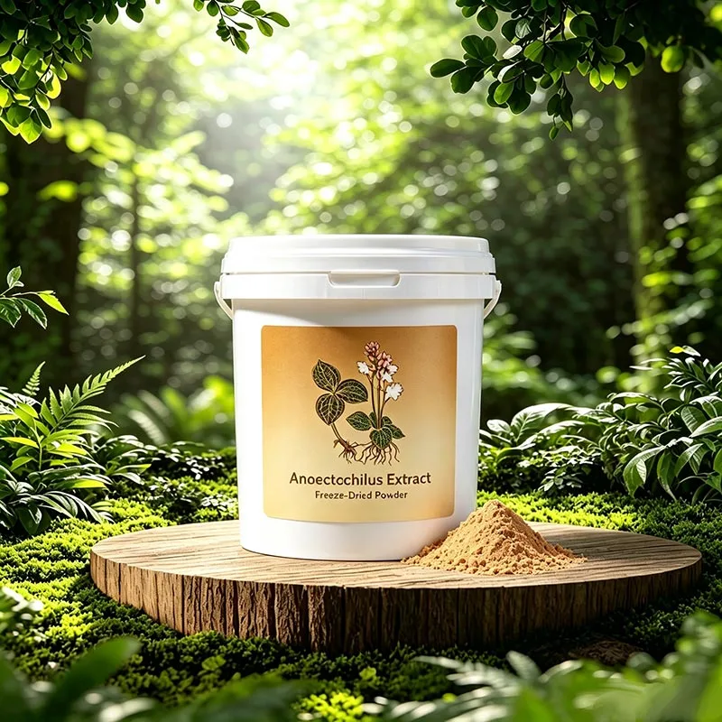 نامیاتی کسٹم مواد Anoectochilus Total Flavonoids Extract پاؤڈر